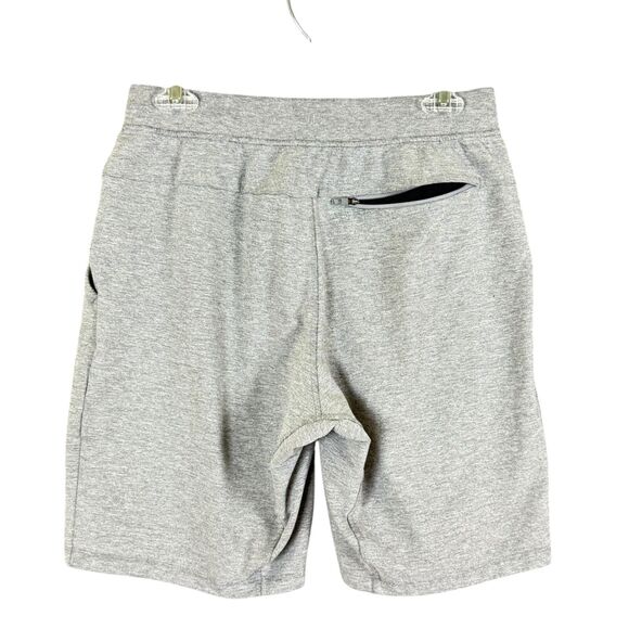 Lululemon City Sweat Shorts French Terry 9” Inseam Heathered Gray Mens M Pockets - Picture 3 of 11